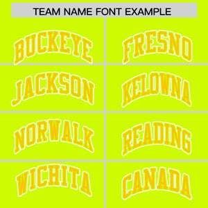 Custom Gold Neon Green Split Fashion Varsity Full-Snap Letterman Two Tone Hoodie Jacket