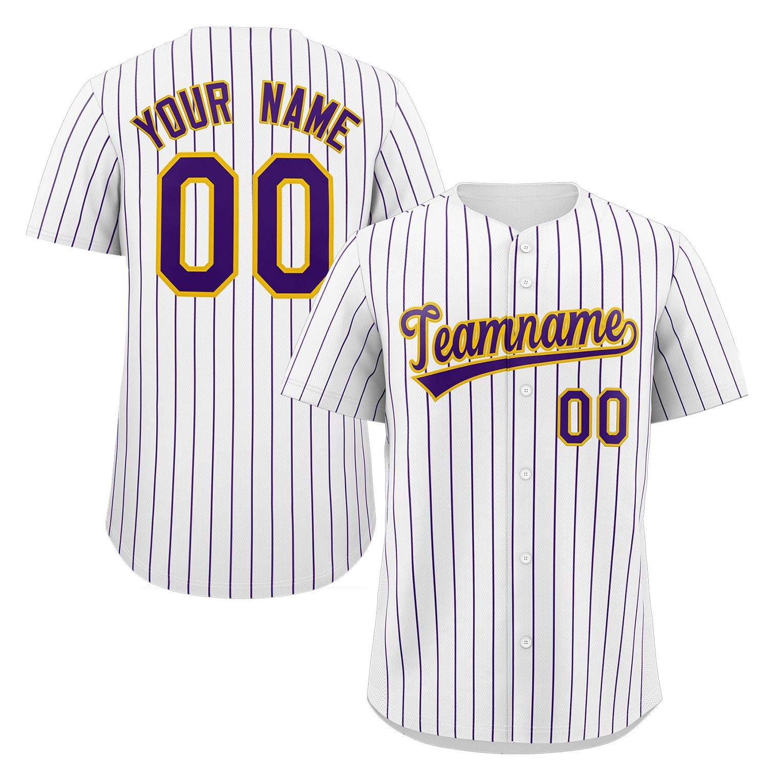 pinstripe sport jerseys