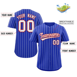 custom pinstripe baseball jersey