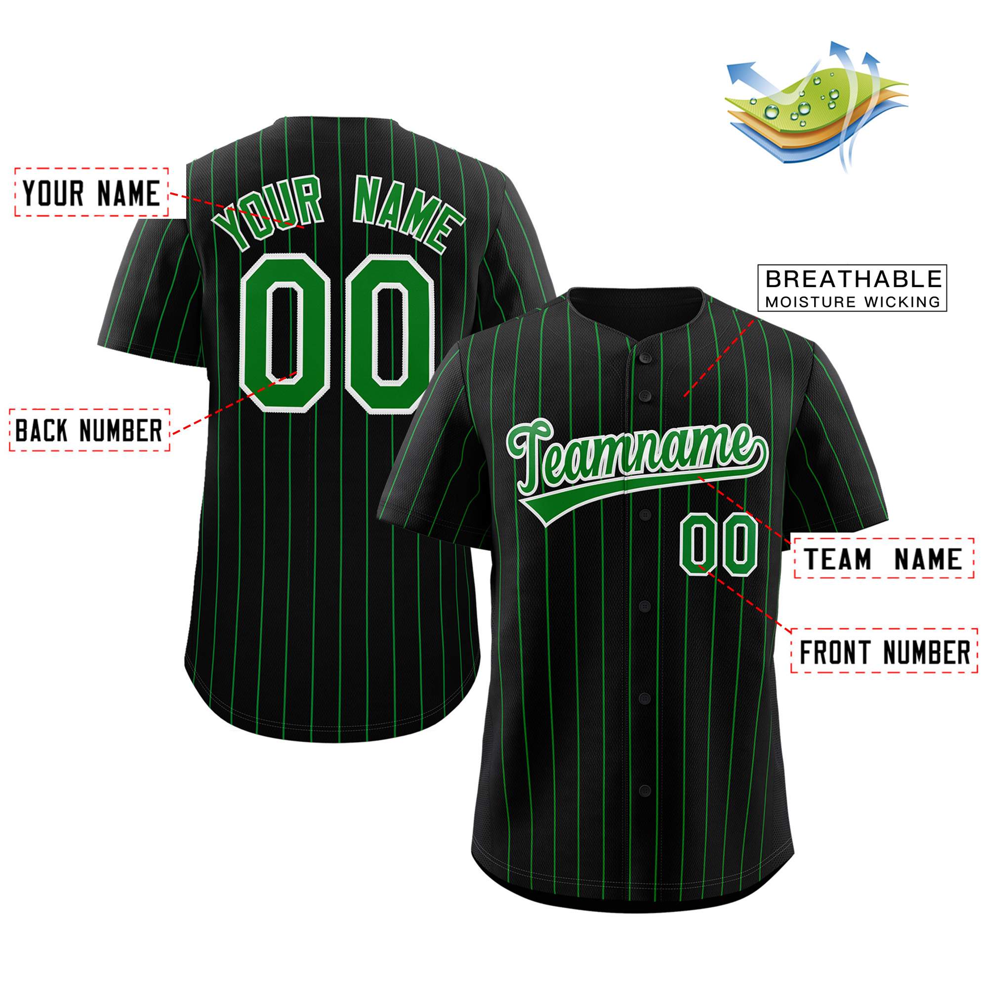 baseball uniform stripes player name font