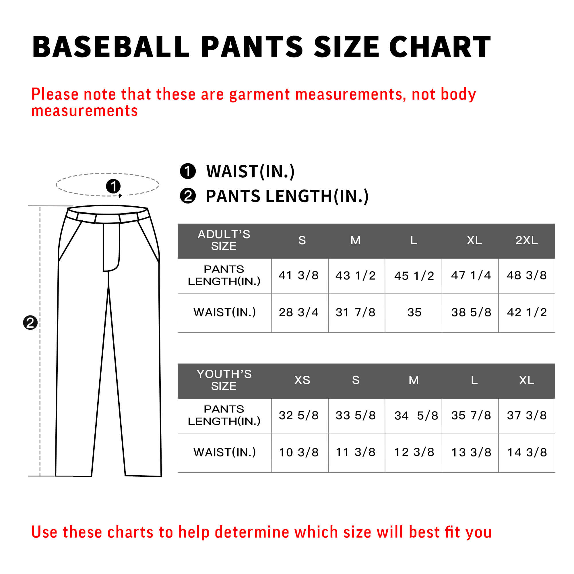 Pantalon de baseball coupe ample, coupe classique, extensible, personnalisé, gris, noir, blanc-noir