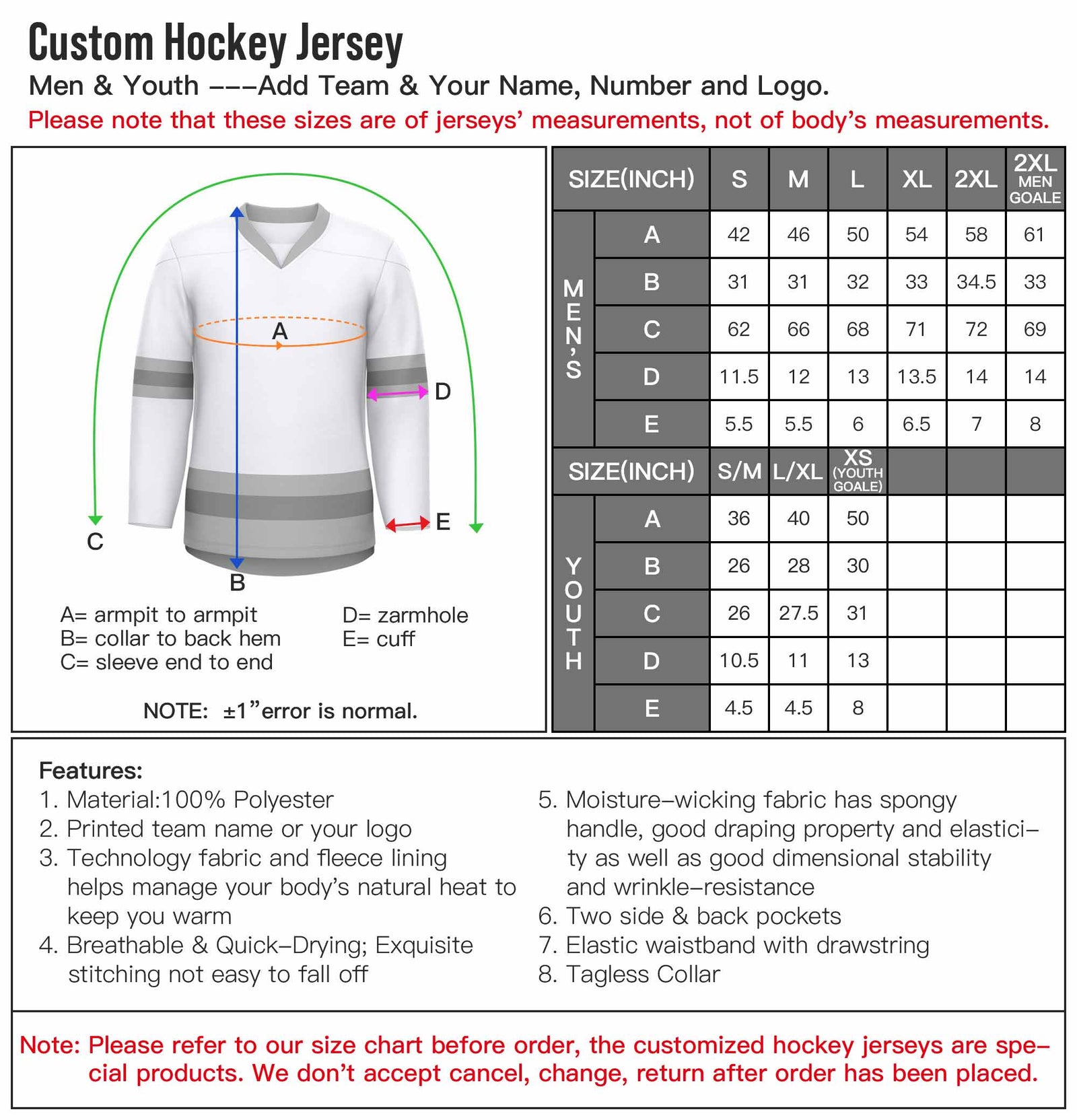 How to figure out jersey sizes hotsell