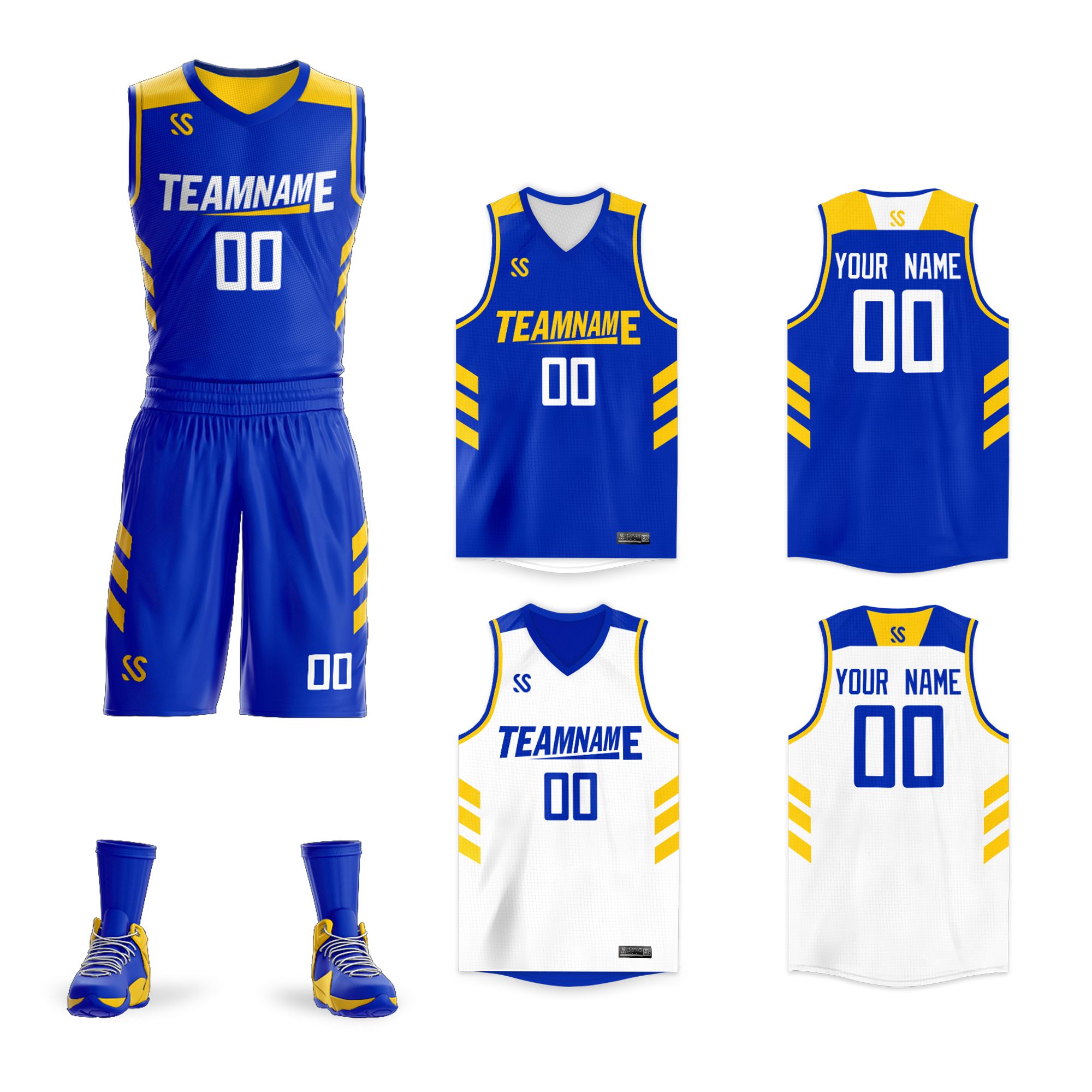 royal and white two sided basketball jersey city edition customization