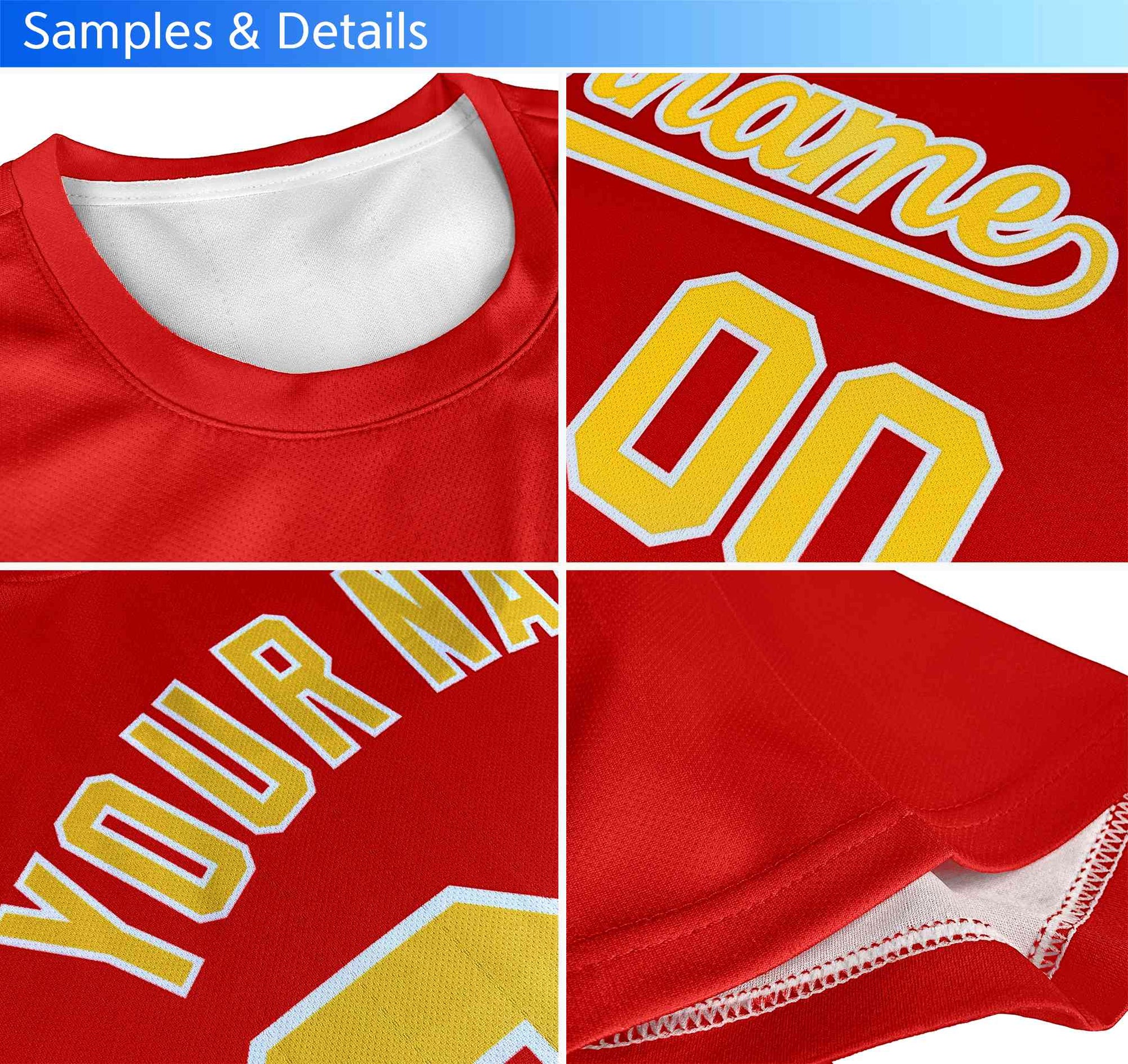 Custom Red Aqua Personalized Star Pattern Raglan Sleeves Performance T-Shirt