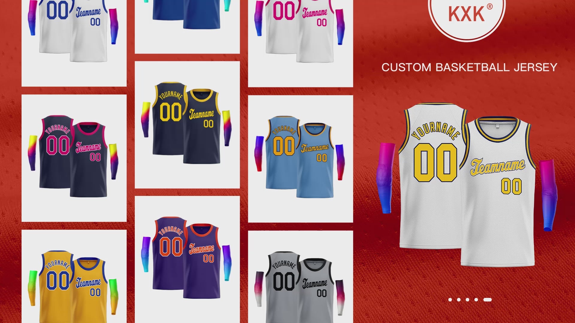 Custom Navy Yellow-White Classic Tops Fashion Basketball Jersey