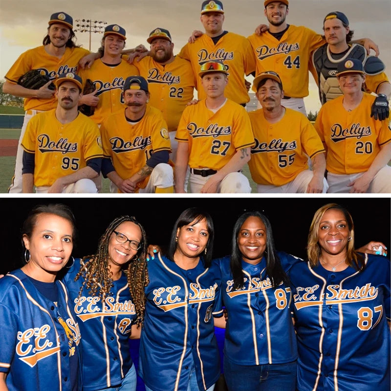 Custom Cream Navy Strip Baseball Jerseys Women's Men's Youth –  CustomJerseysPro