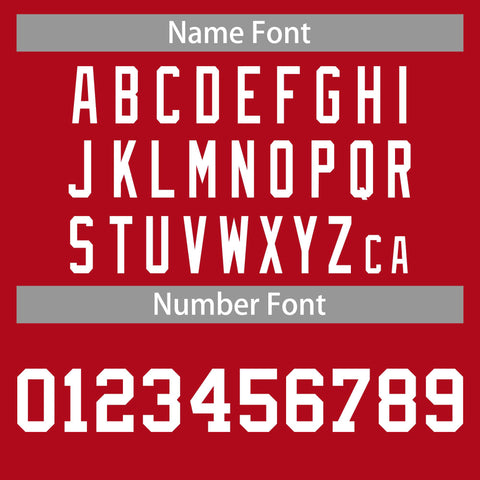 basket ball name and number font example