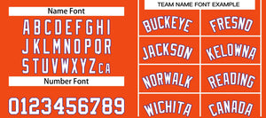 Custom Orange White-Royal Bull Classic Sets Basketball Jersey