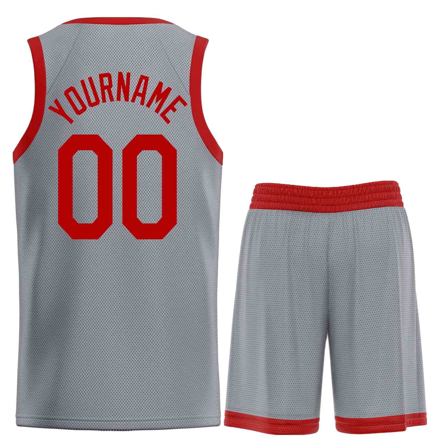 Uniforme de sport de guérison marron gris foncé personnalisé, ensembles classiques de maillot de basket-ball