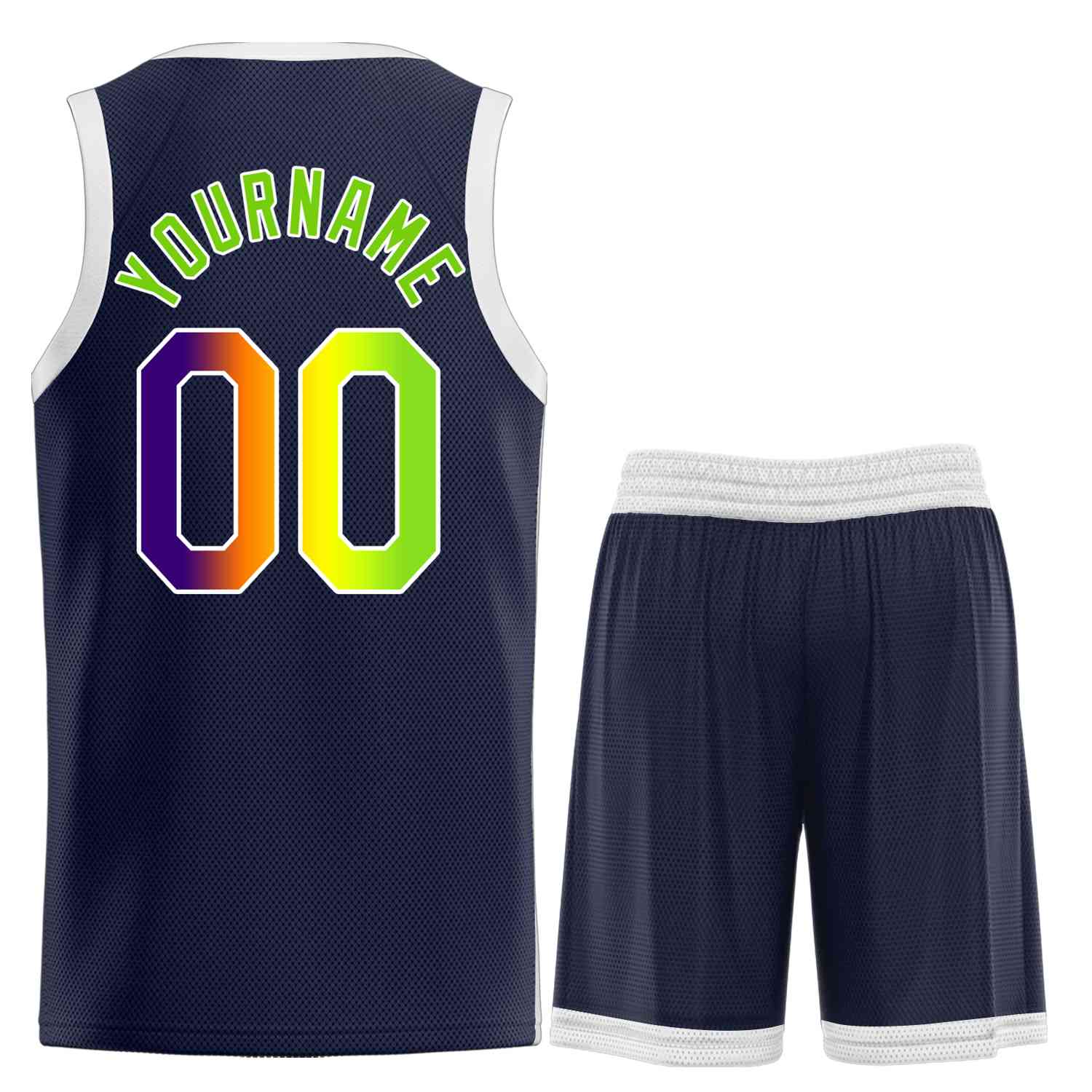 Custom Navy Purple-White Heal Sports Uniform Classic Sets Basketball Jersey