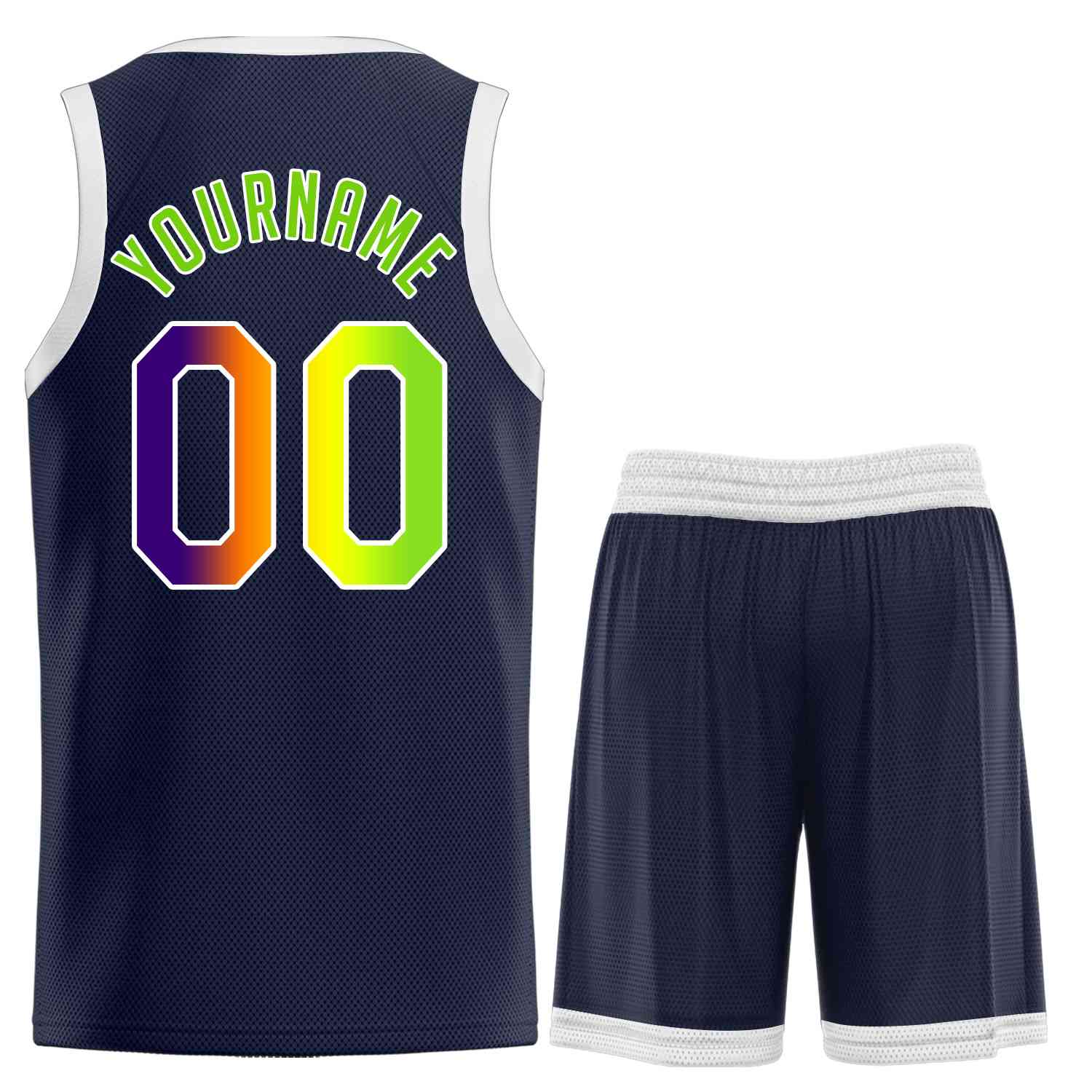 Custom Navy Purple-White Classic Sets Sports Uniform Basketball Jersey