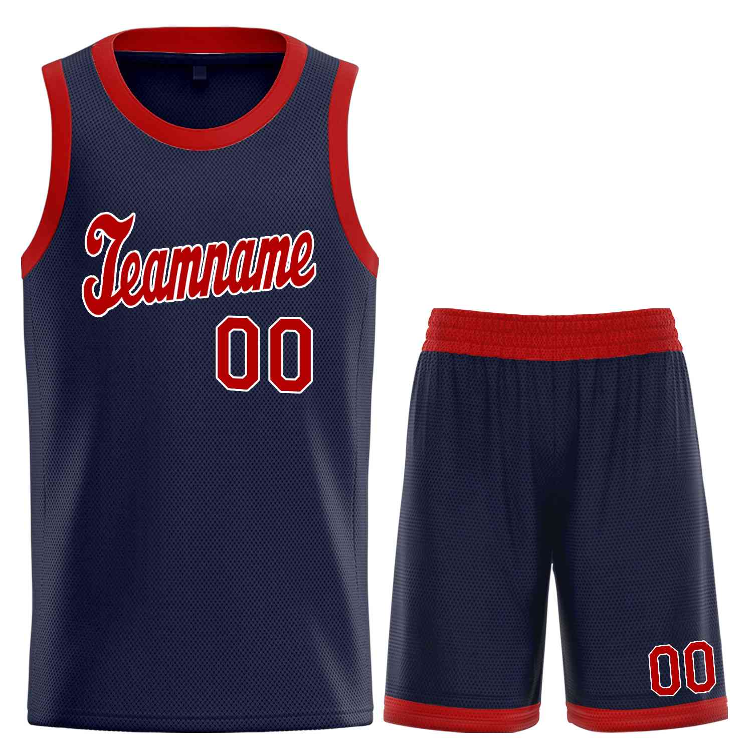 Ensemble classique personnalisé marine marron-blanc, uniforme de sport, maillot de basket-ball