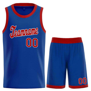 Custom Royal Maroon-White Classic Sets Sports Uniform Basketball Jersey