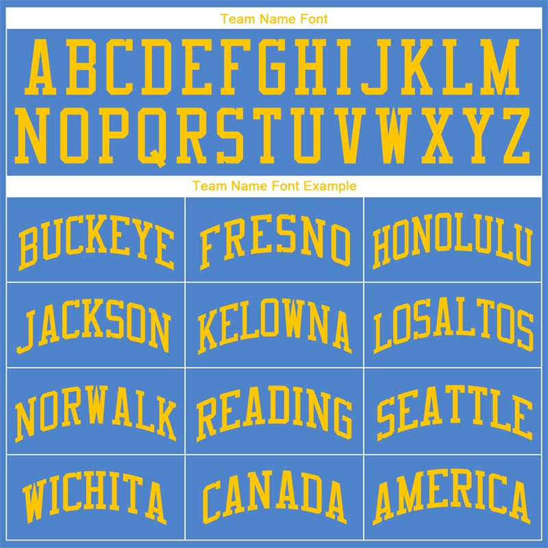 Custom Light Blue Yellow Classic Sets Basketball Jersey