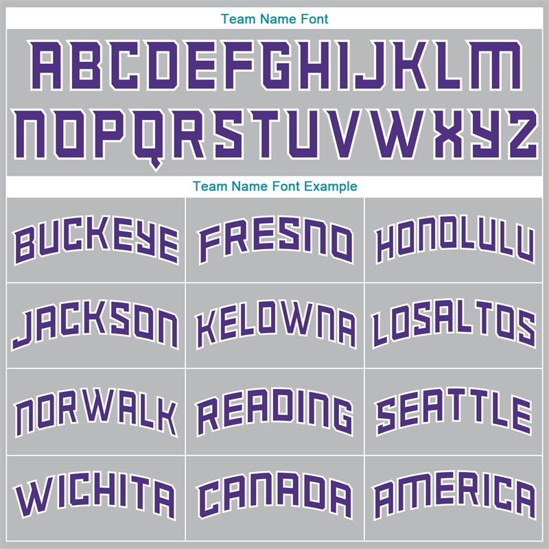 Custom Gray Purple Teal-Black Classic Sets Basketball Jersey