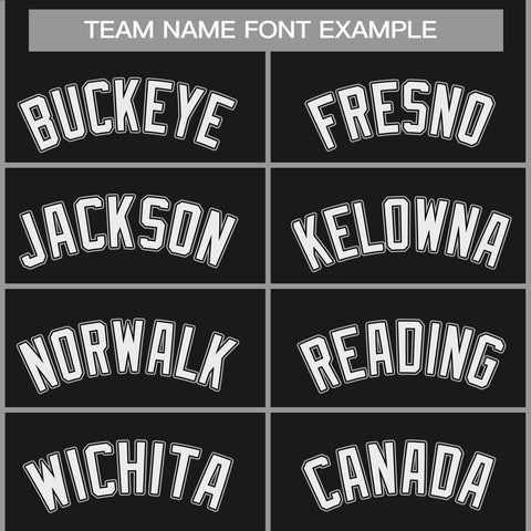 black vintage basketball jerseys custom team name font example
