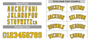 Custom White Yellow-Black Classic Sets Curved Basketball Jersey