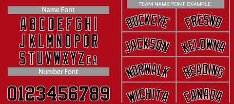 Custom Red Black-White Classic Sets Curved Basketball Jersey