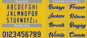 Custom Yellow Navy-White Heal Sports Uniform Classic Sets Basketball Jersey