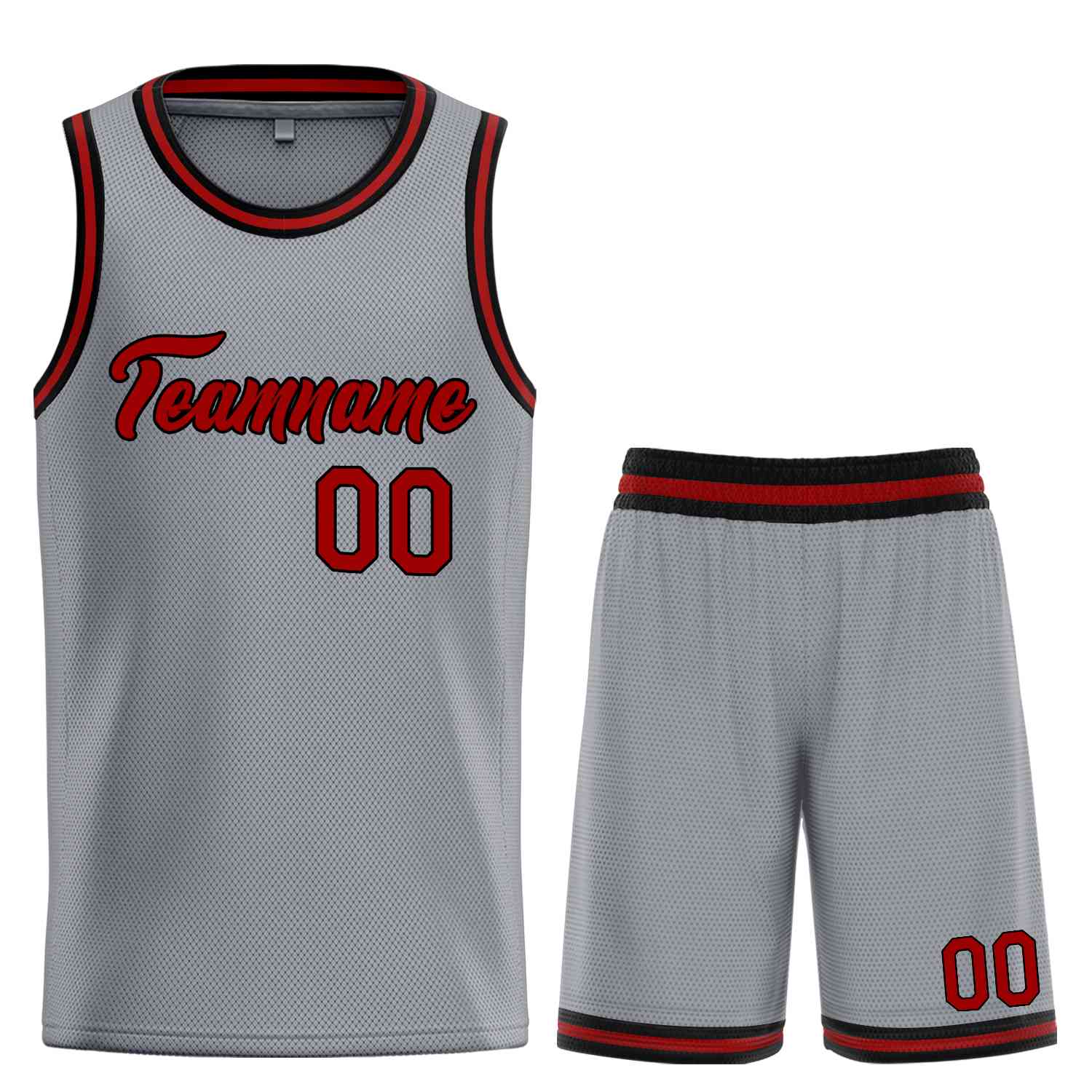 Custom Dark Gray Maroon-Black Heal Sports Uniform Classic Sets Basketball Jersey