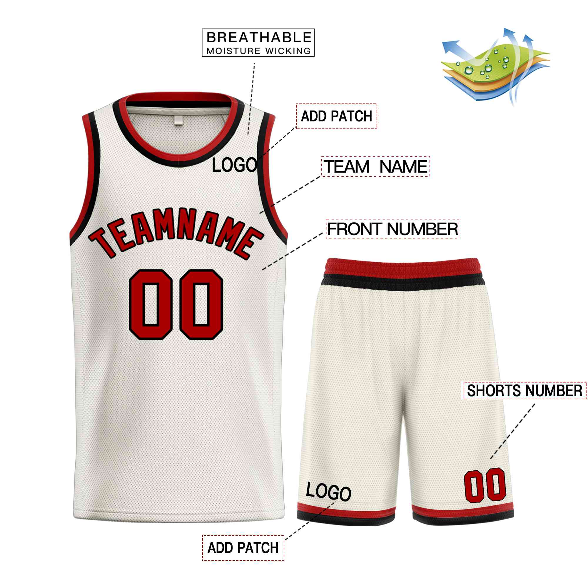 Custom Cream Maroon-Black Classic Sets Bull Basketball Jersey