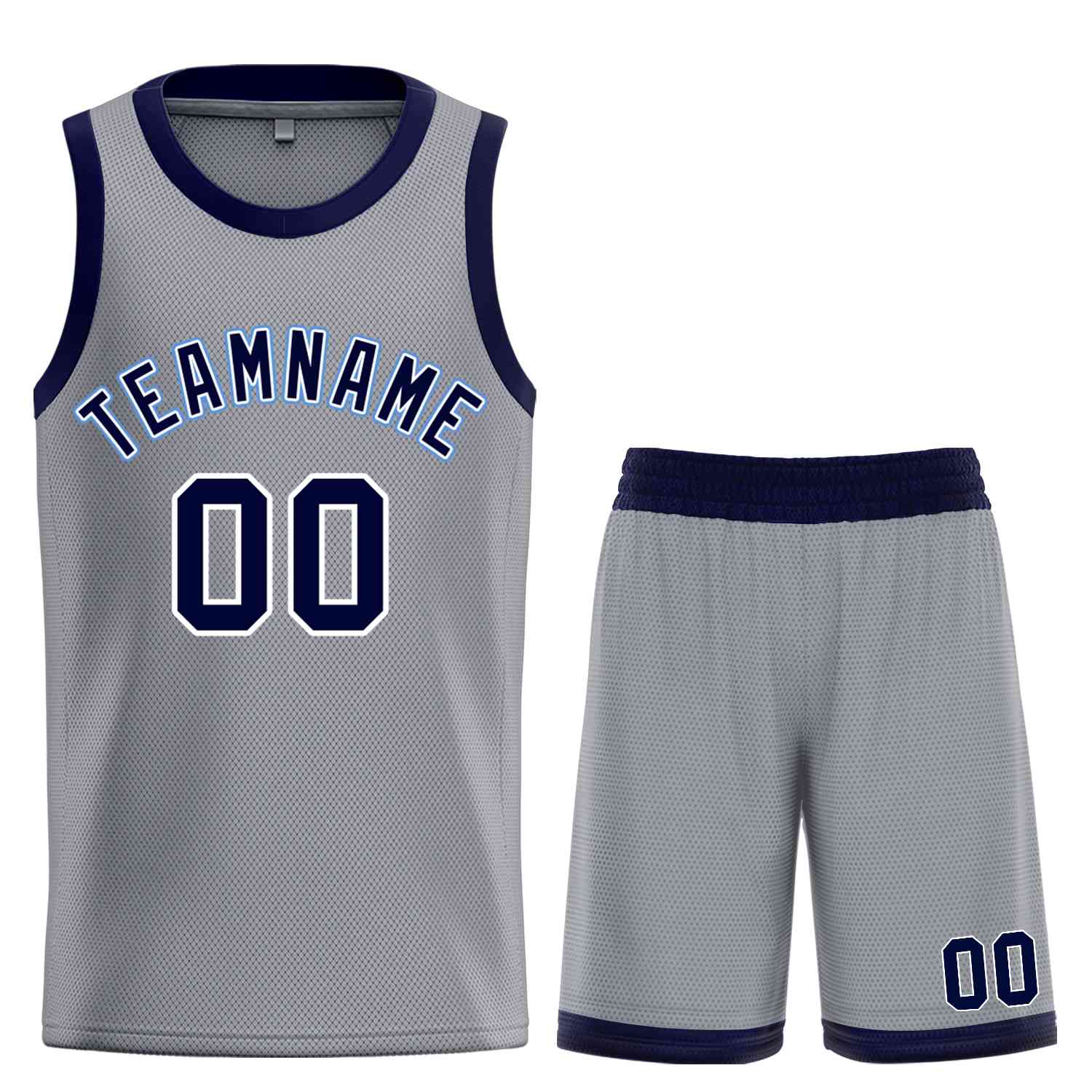 Custom Dark Gray Navy-White Classic Sets Bull Basketball Jersey