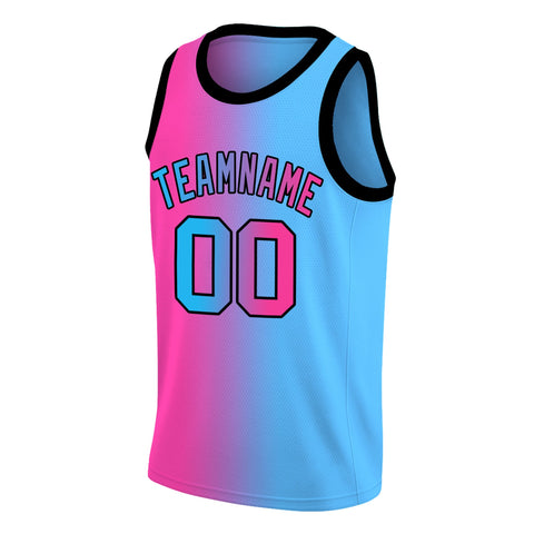Blue And Pink Jersey