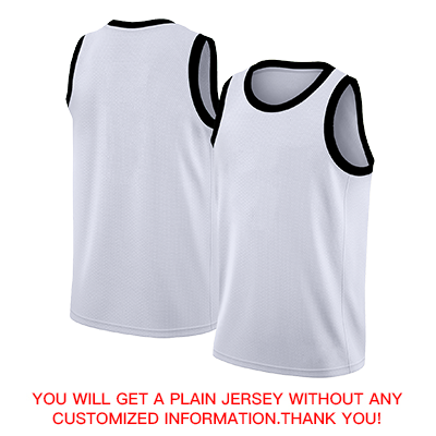 Custom White Black  Gradient Fashion Tops Basketball Jersey