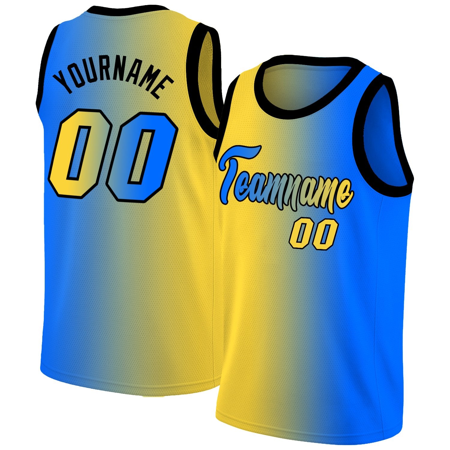 Blue Basketball Jersey