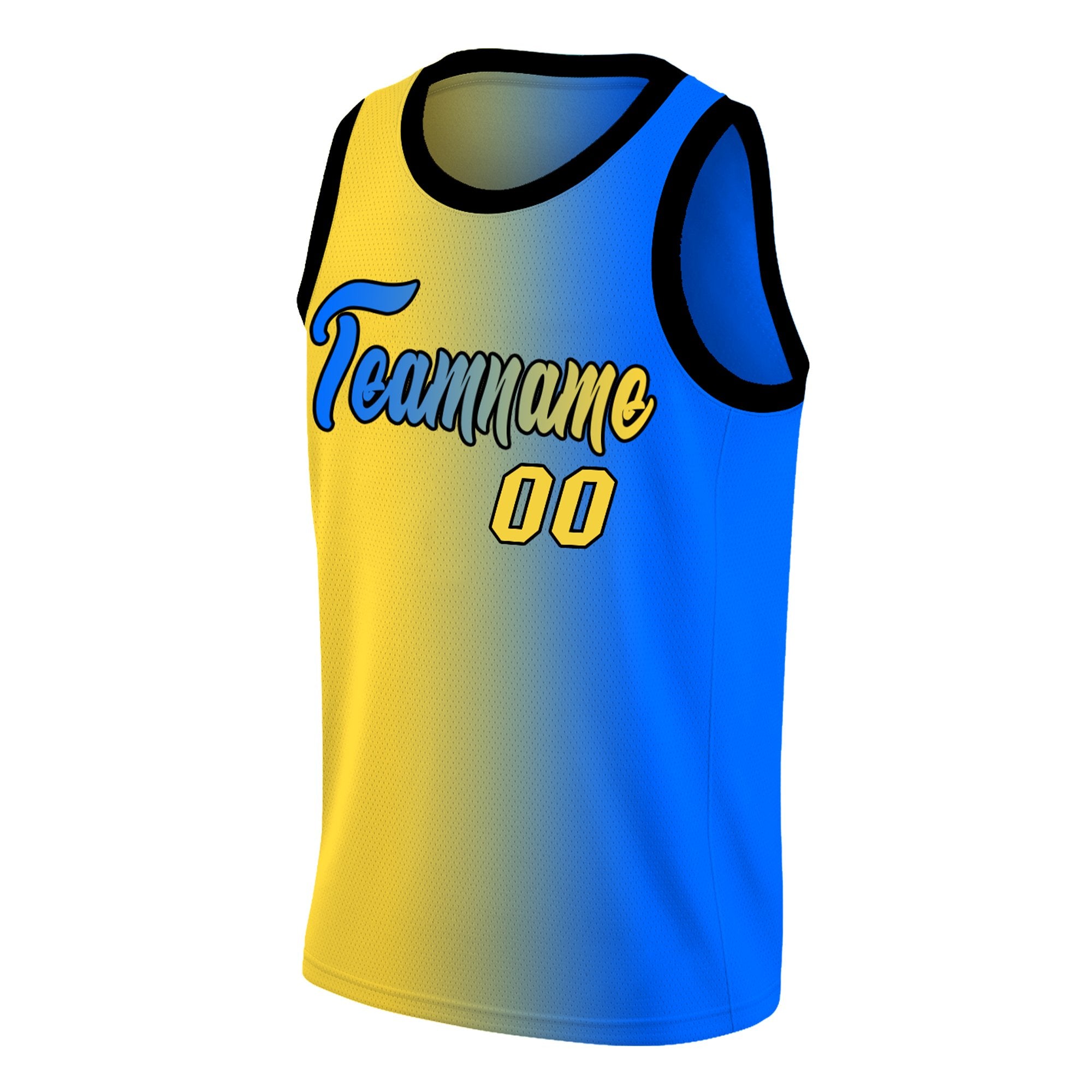 Blue Basketball Jersey Sublimation