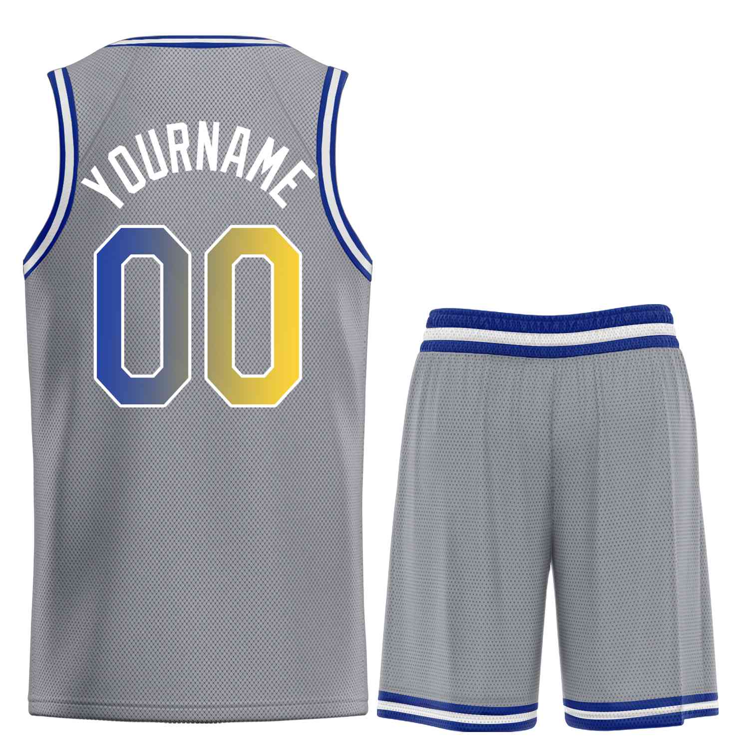 Custom Dark Gray Royal-White Heal Sports Uniform Classic Sets Basketball Jersey