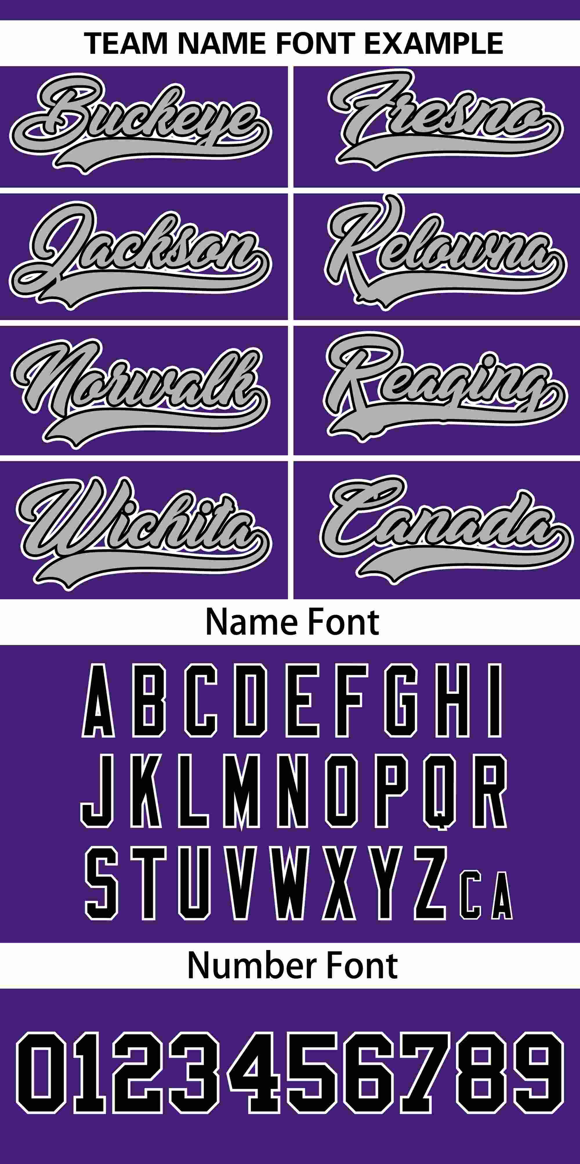 Custom Purple Gray Personalized Colorado City Nightscape Authentic Baseball Jersey