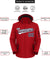 Custom Red White-Navy Classic Style Waterproof Jacket