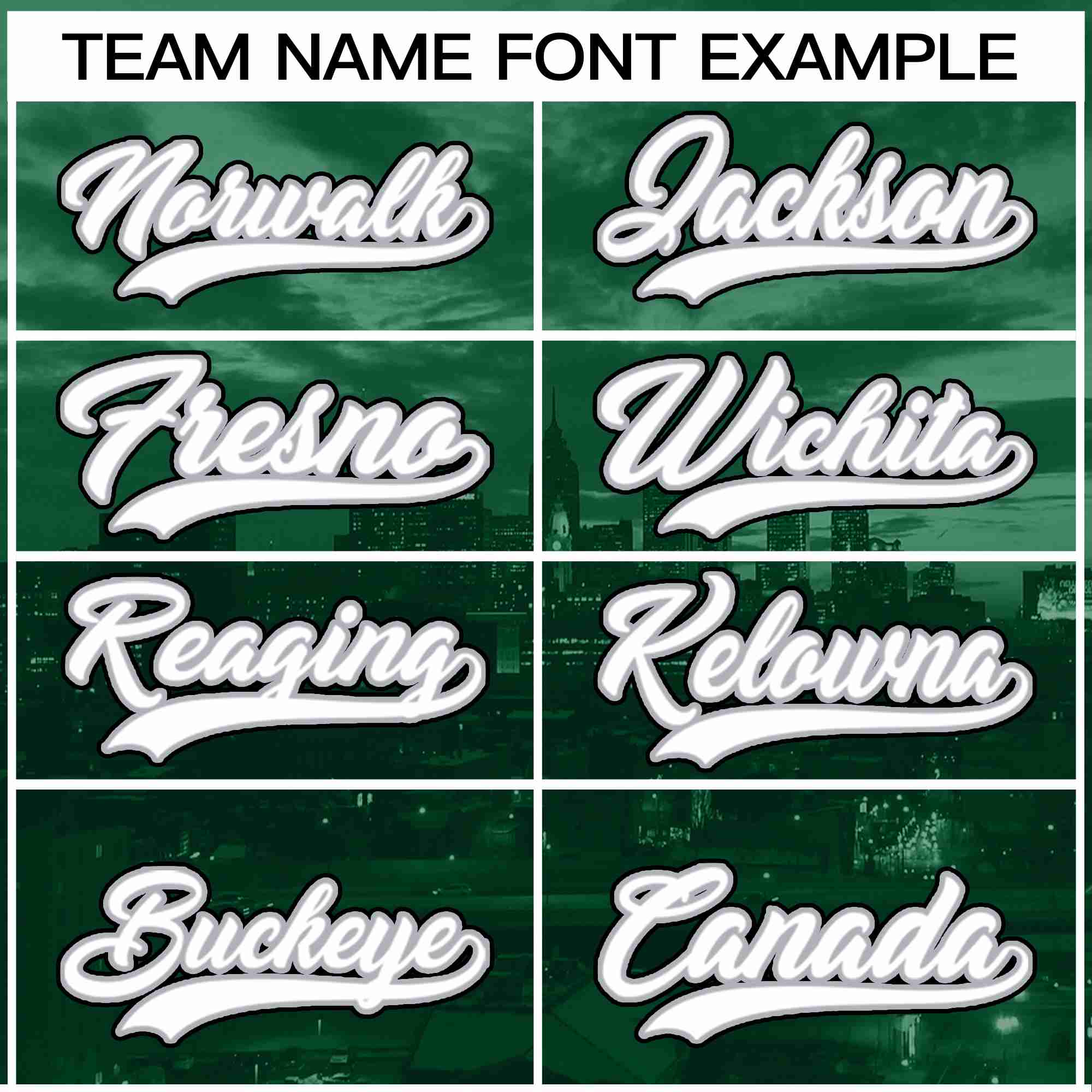 Baseball Jersey Font