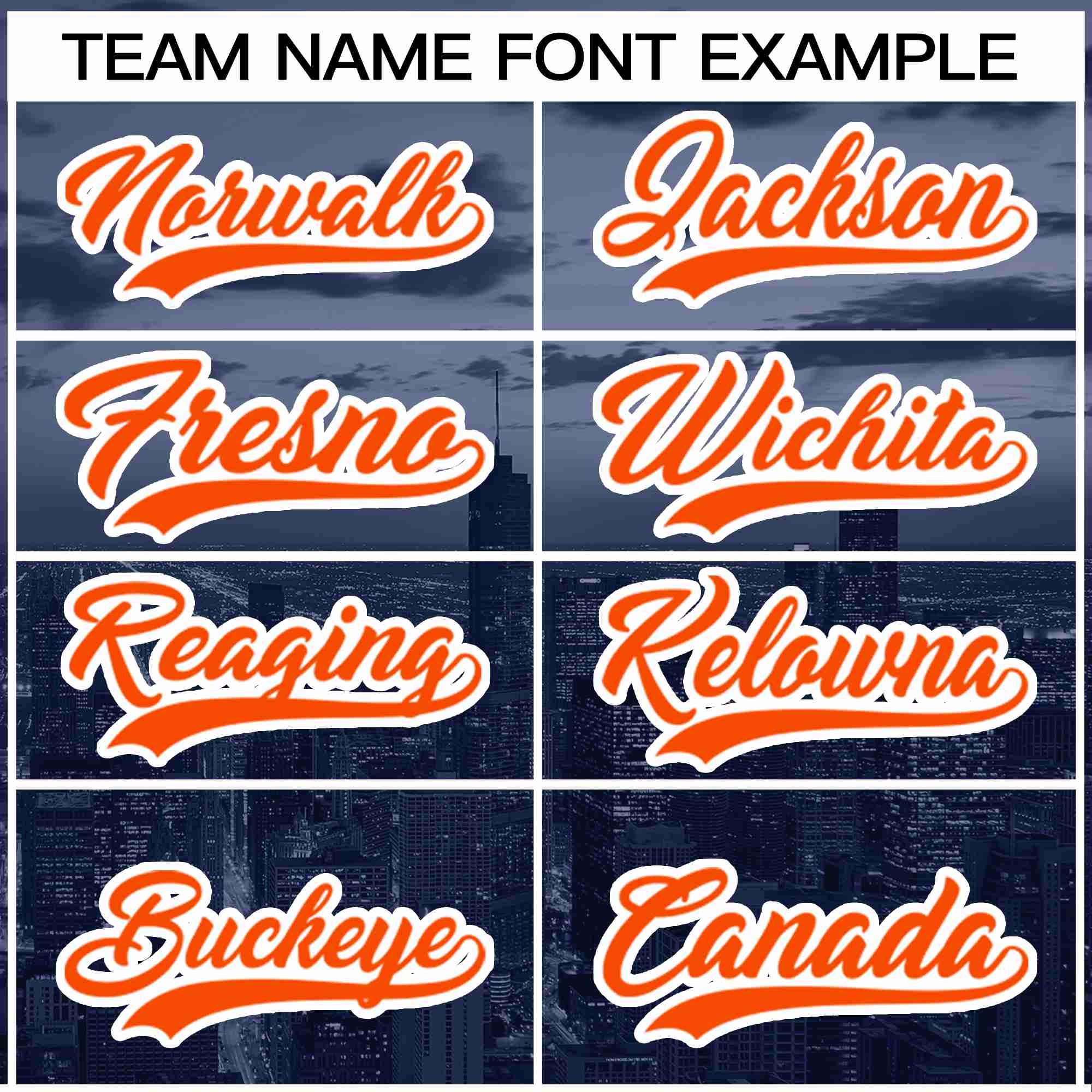 Custom Navy Orange-White Chicago City Connect Baseball Jersey