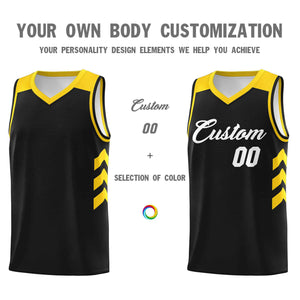 Custom Black White Classic Sets Sports Uniform Basketball Jersey