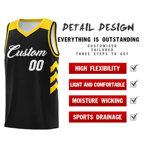 Custom Black White Classic Sets Sports Uniform Basketball Jersey