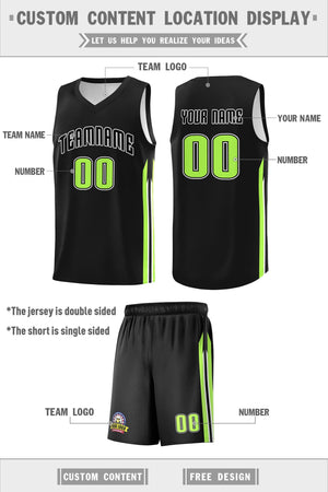 Custom Black White Classic Sets Sports Uniform Basketball Jersey