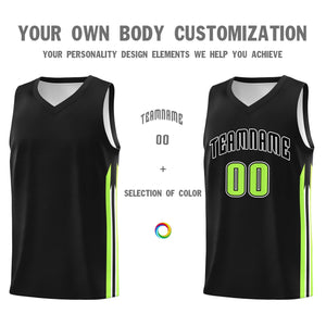 Custom Black White Classic Sets Sports Uniform Basketball Jersey