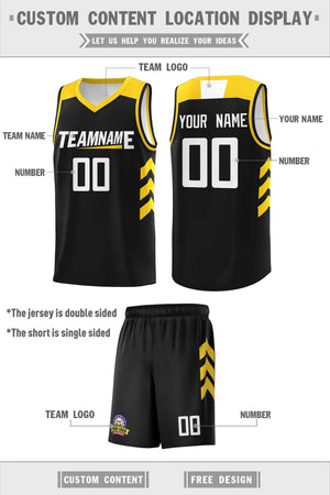 Custom Black White Classic Sets Sports Uniform Basketball Jersey