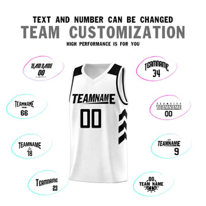 Custom White Black Classic Sets Sports Uniform Basketball Jersey