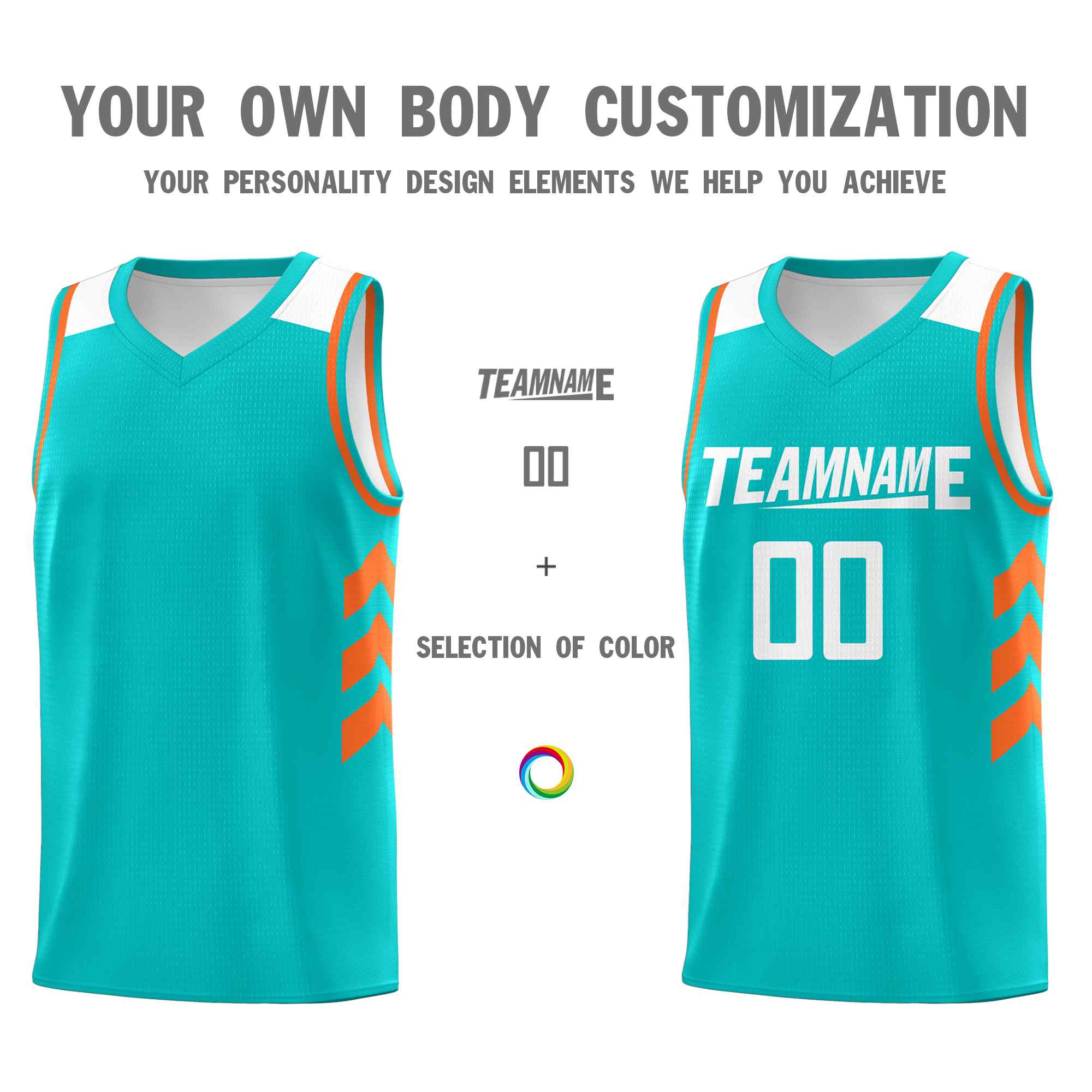 Custom Aqua White Classic Sets Sports Uniform Basketball Jersey