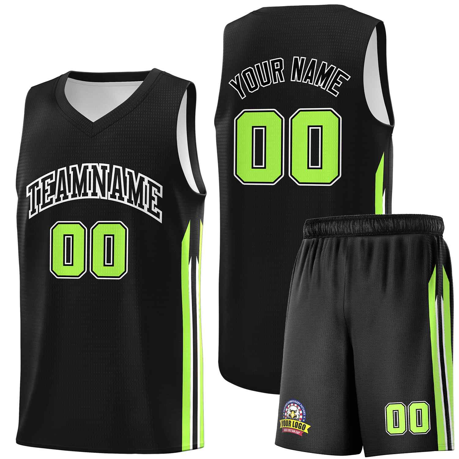 Custom Black White Classic Sets Sports Uniform Basketball Jersey