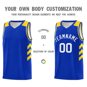 Custom Royal White Classic Sets Sports Uniform Basketball Jersey