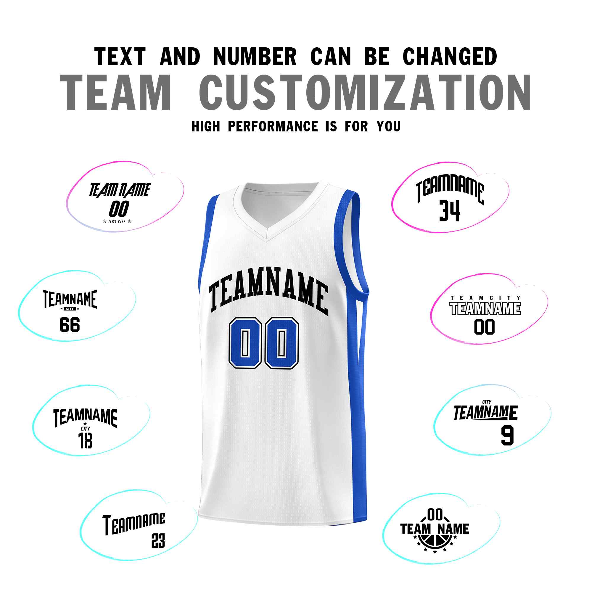 Custom White Black Classic Sets Sports Uniform Basketball Jersey