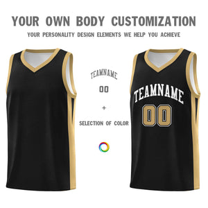 Custom Black White Classic Sets Sports Uniform Basketball Jersey