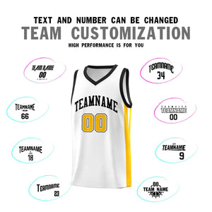 Custom White Black Classic Sets Sports Uniform Basketball Jersey