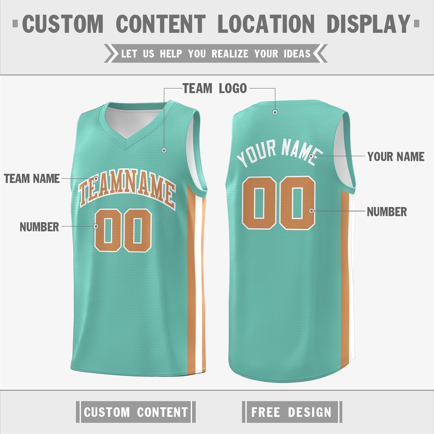 Custom Light Green Khaki Classic Tops Athletic Casual Basketball Jersey