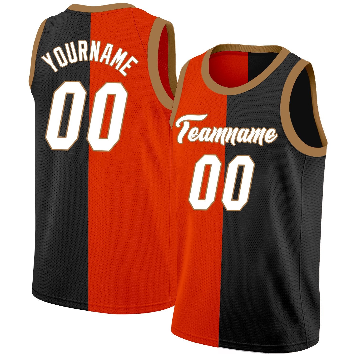 Maillot de basket-ball personnalisé, haut à la mode, rouge, noir et blanc, personnalisé