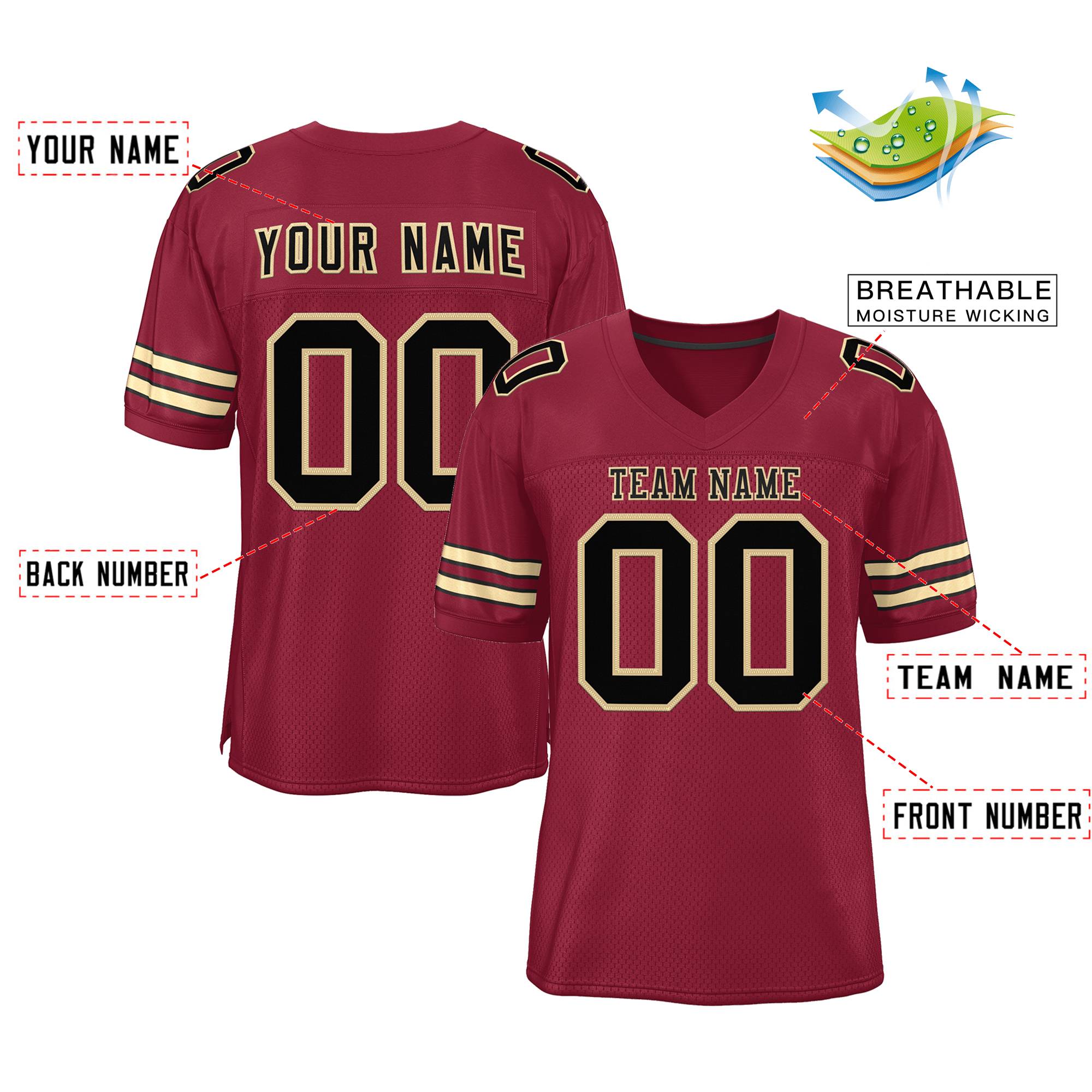 infant football jersey